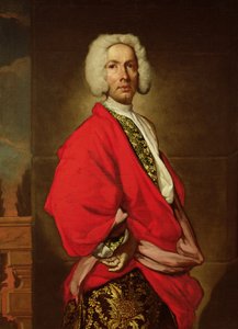 Portrett av en mann, tidligere identifisert som grev Galeatius Secco Suardo, ca. 1710-20